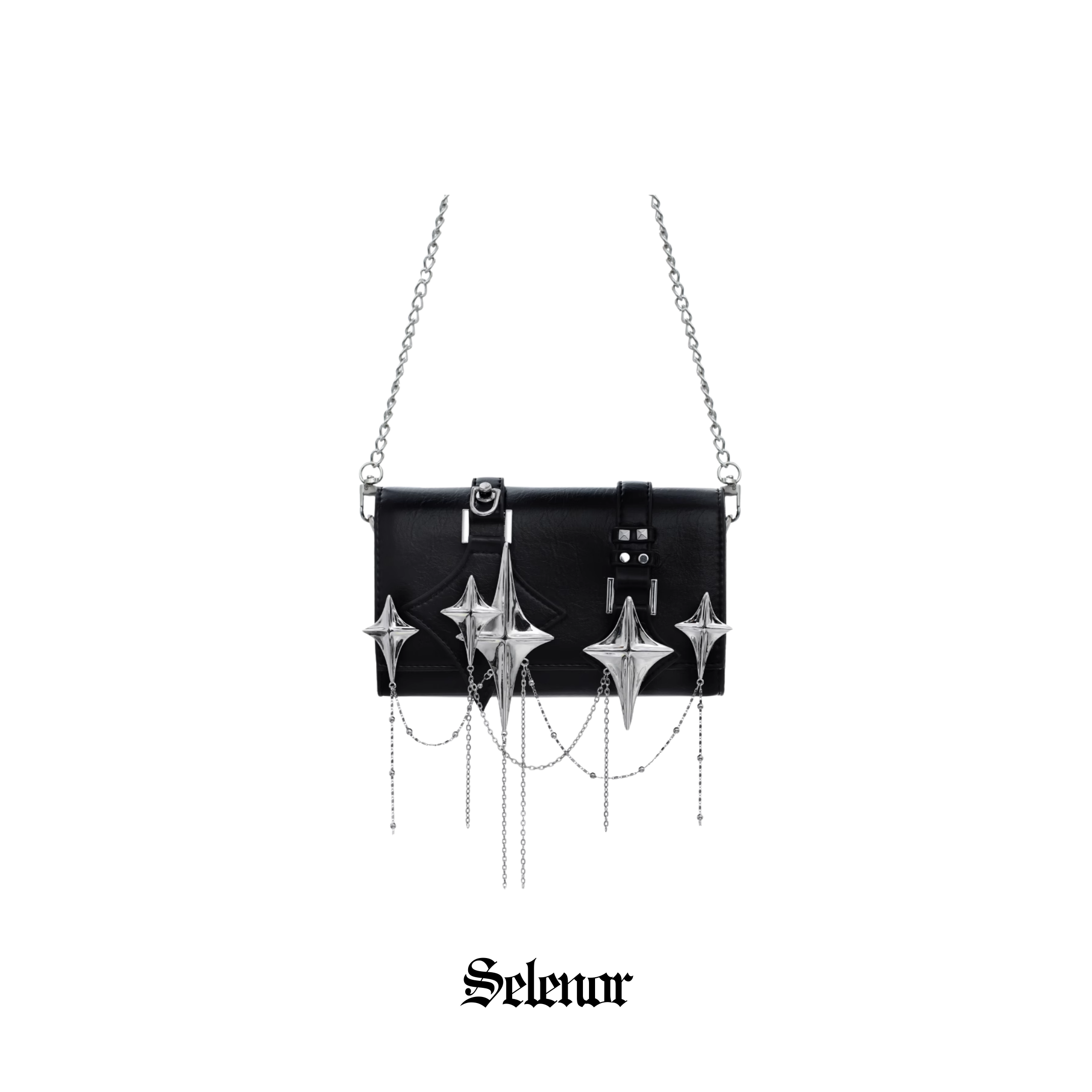 3way Starlit Chains Shoulder Bag