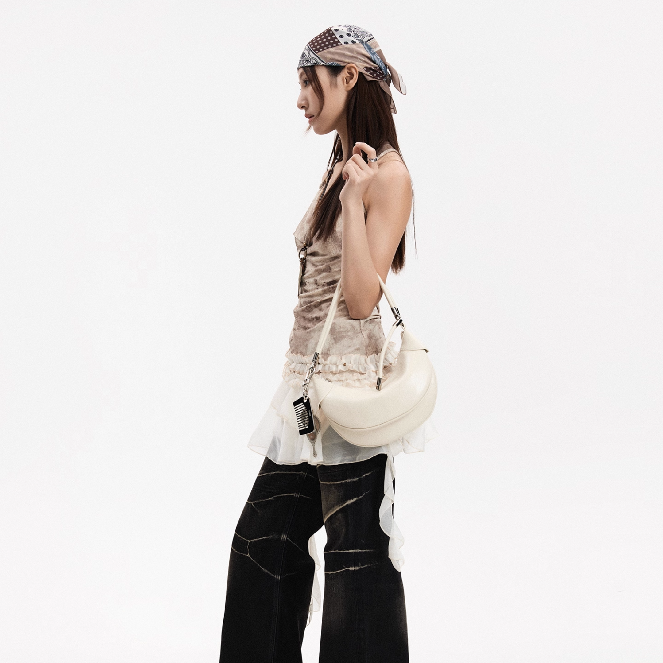 6way Luna Crescent Bag