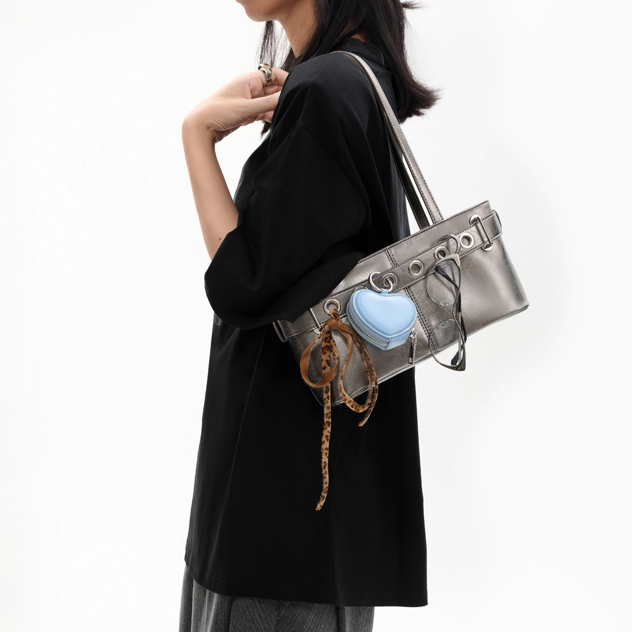 Charm heart Tote Bag