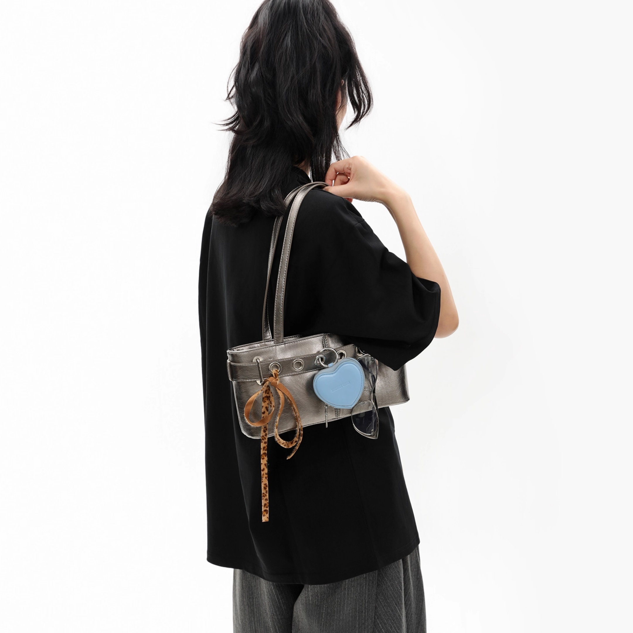 Charm heart Tote Bag