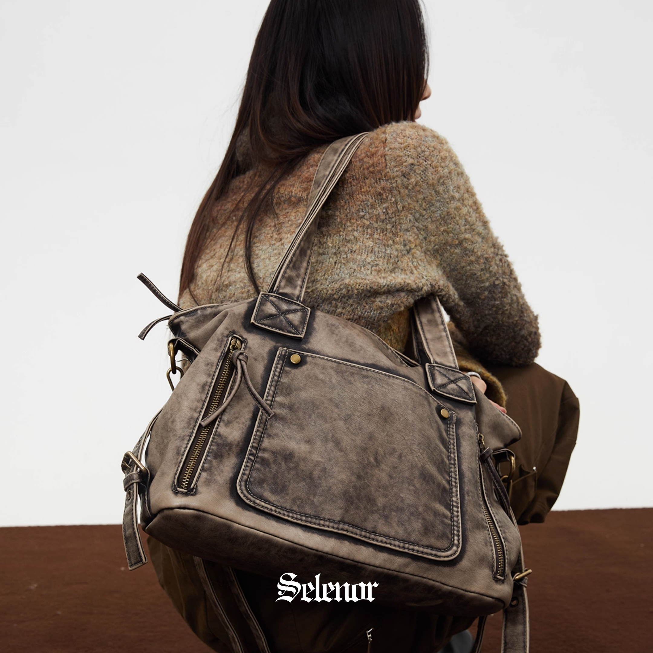 Rustic Frame Tote Bag