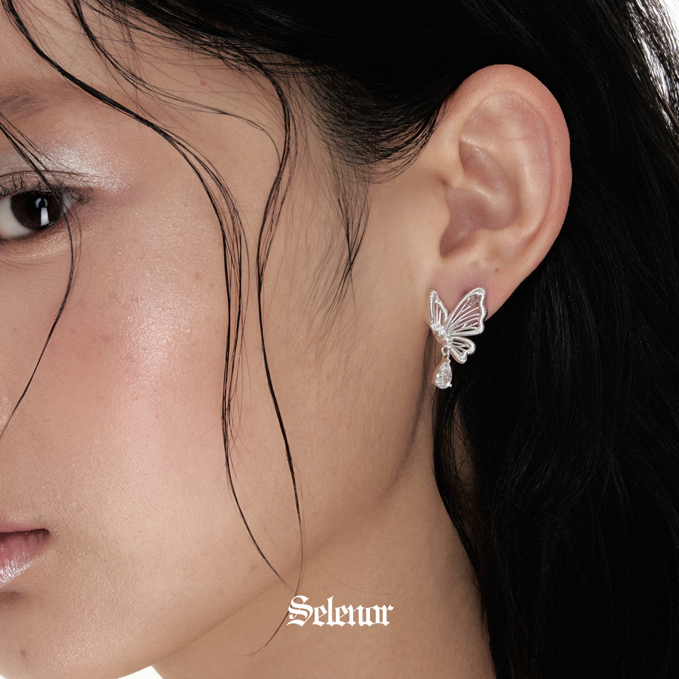 S925 cubic zirconia papilna pierce