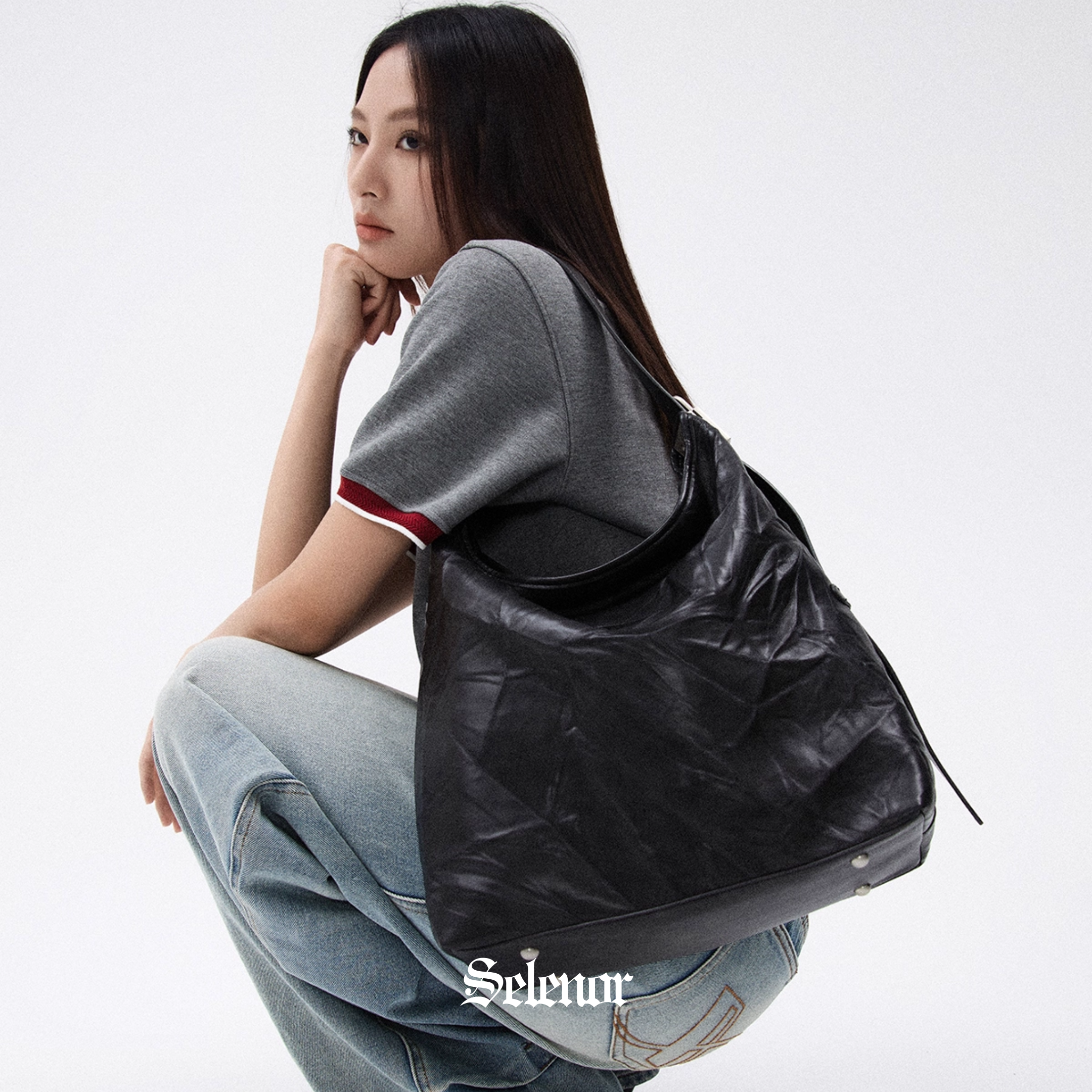 Noir Shoulder Bag