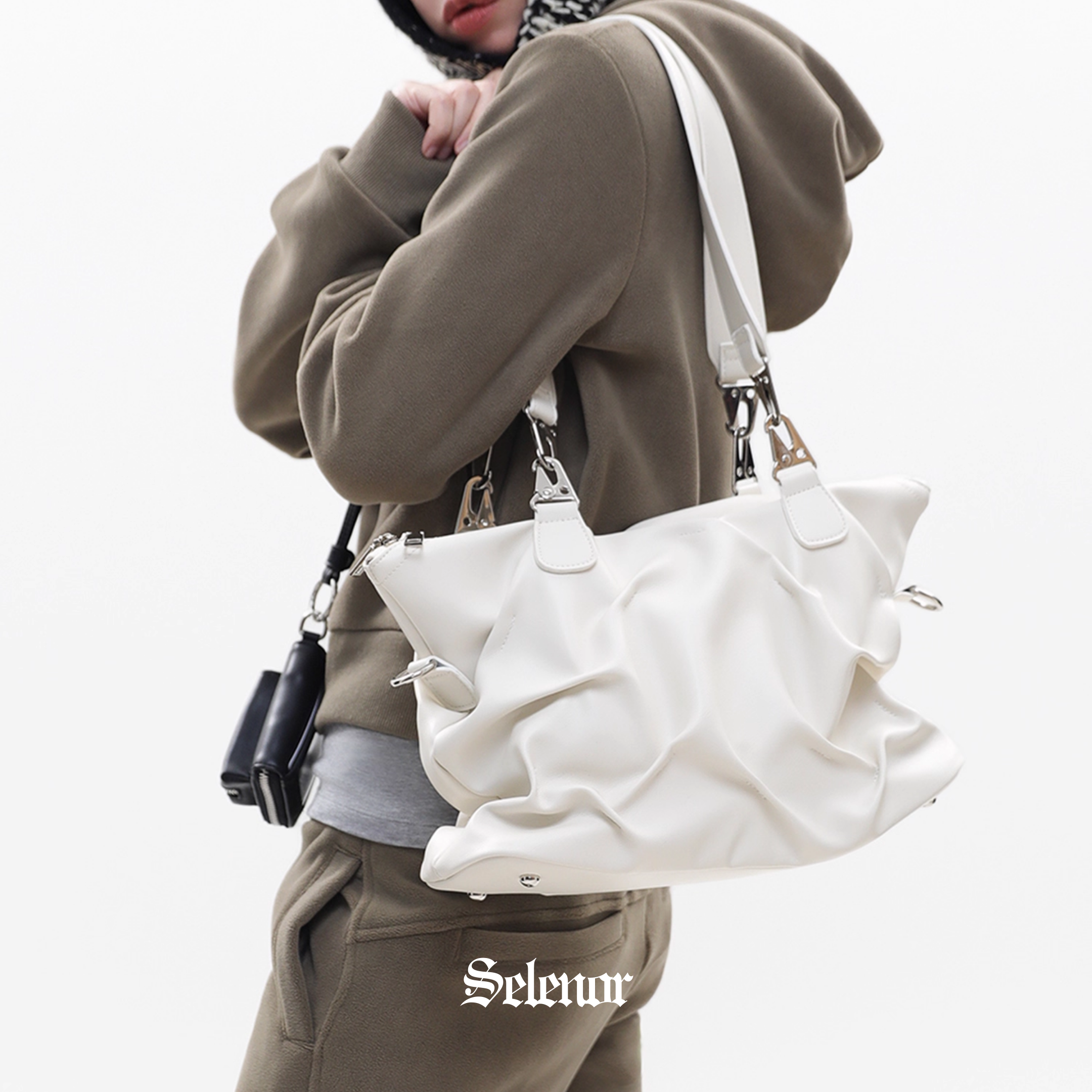 2way Drape Tote Bag