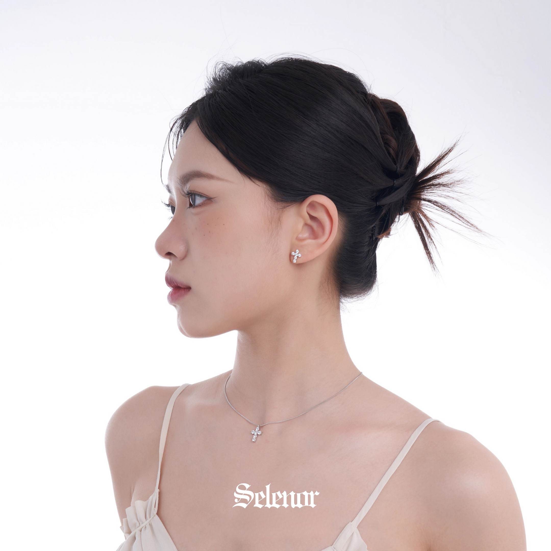 S925 cubic zirconia stellan pierce