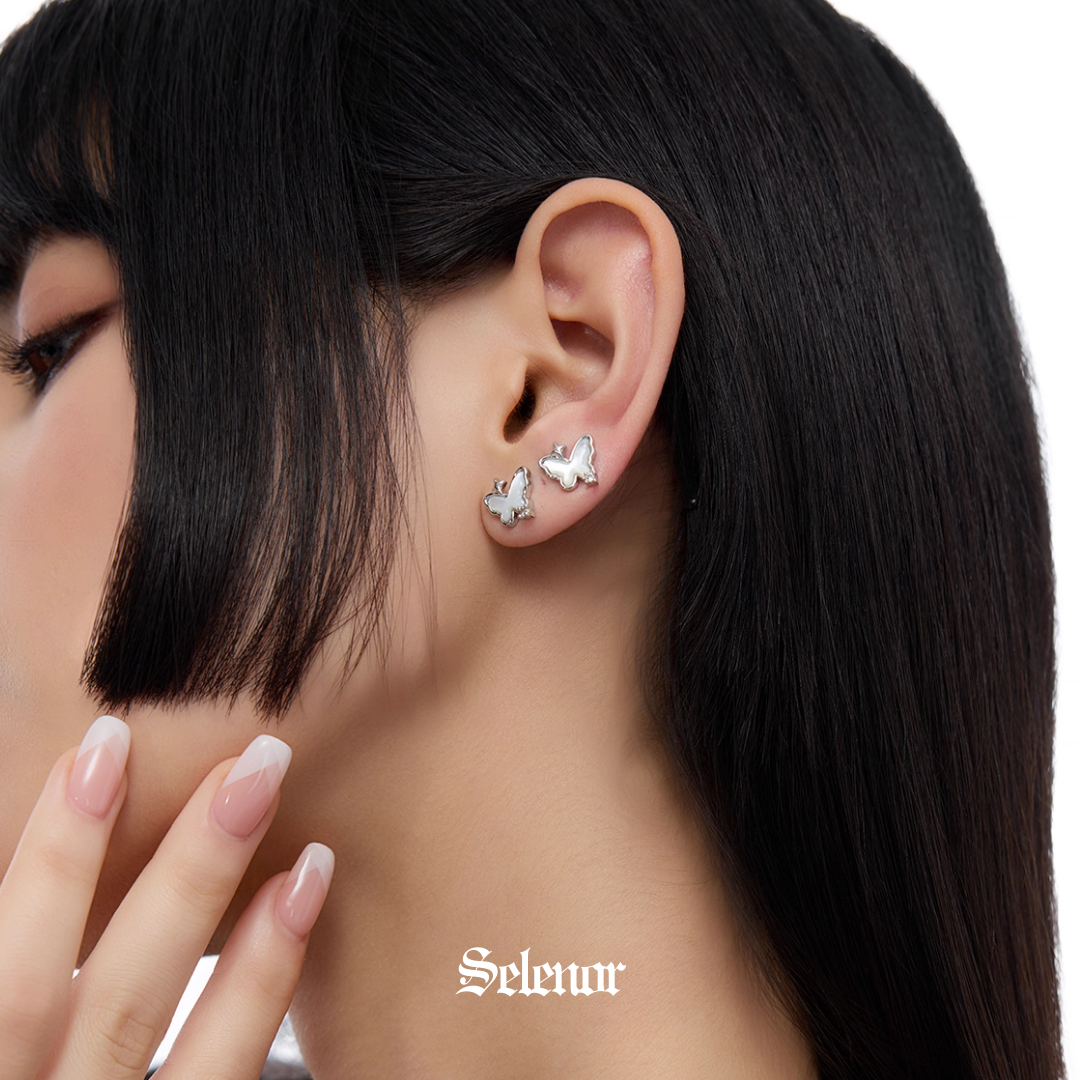 S925 Cubic zirconia elysia pierce