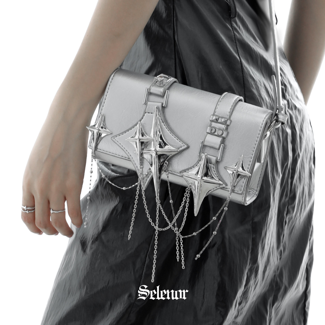 3way Starlit Chains Shoulder Bag