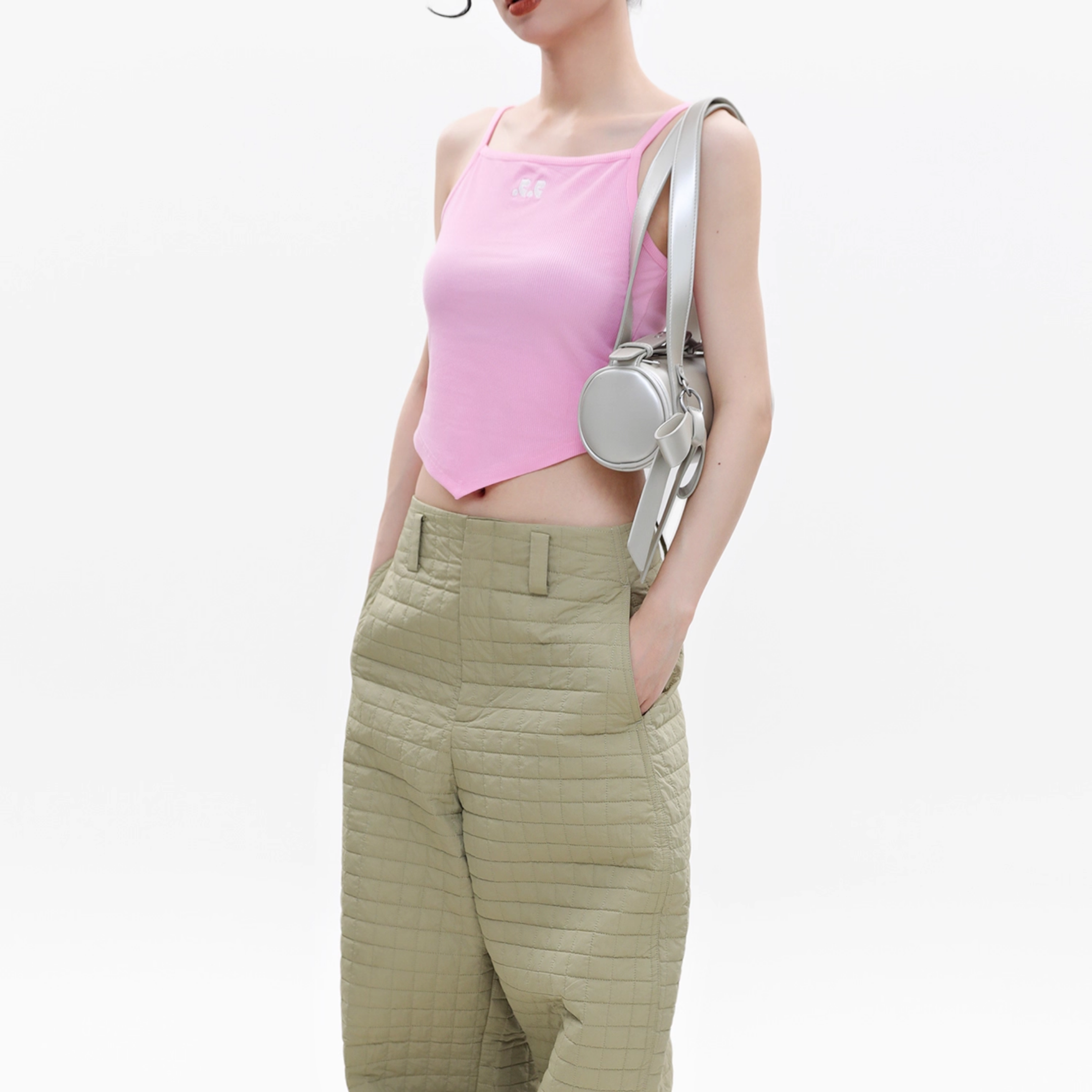 Ribbon Barrel Velt Bag