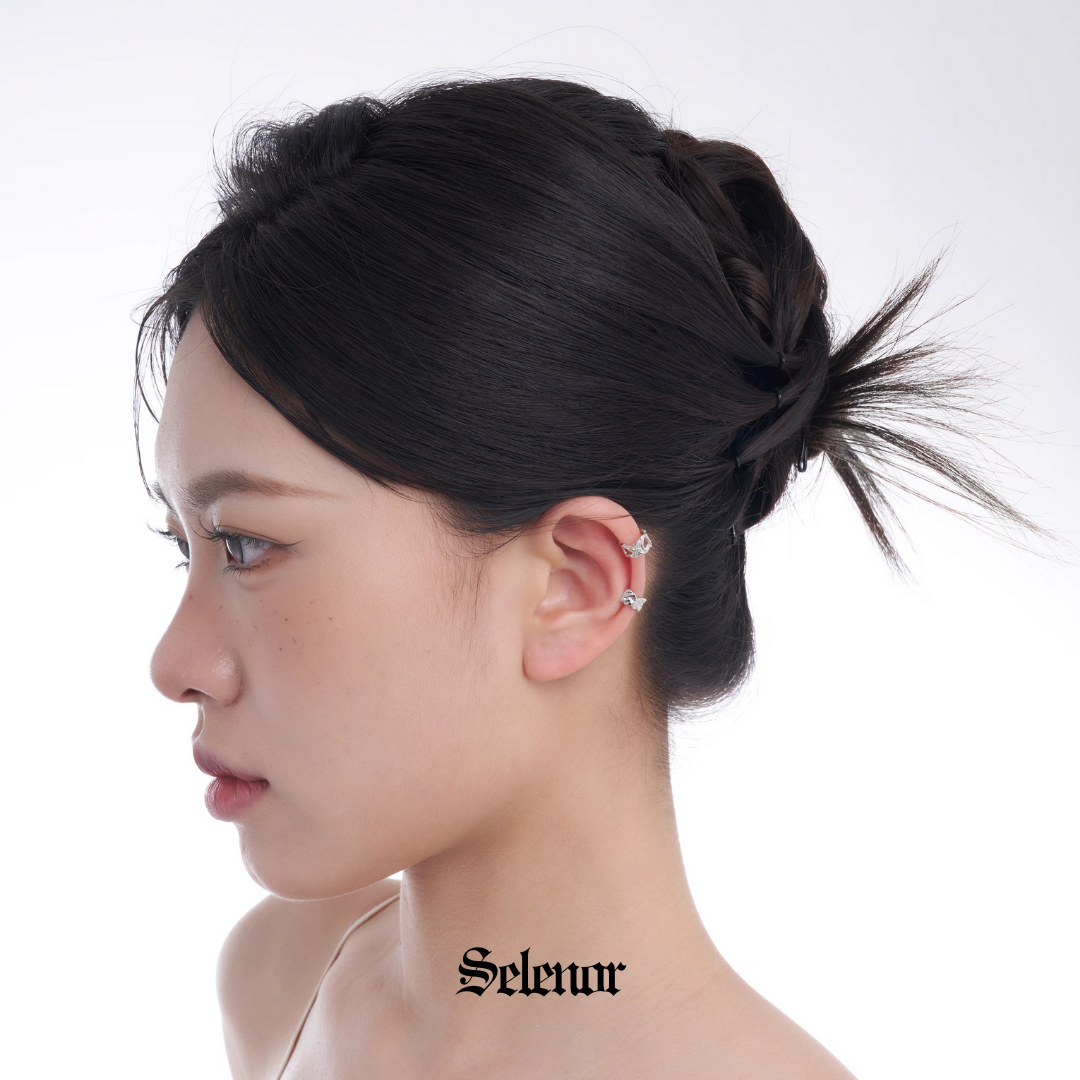 S925 norvia ear cuff