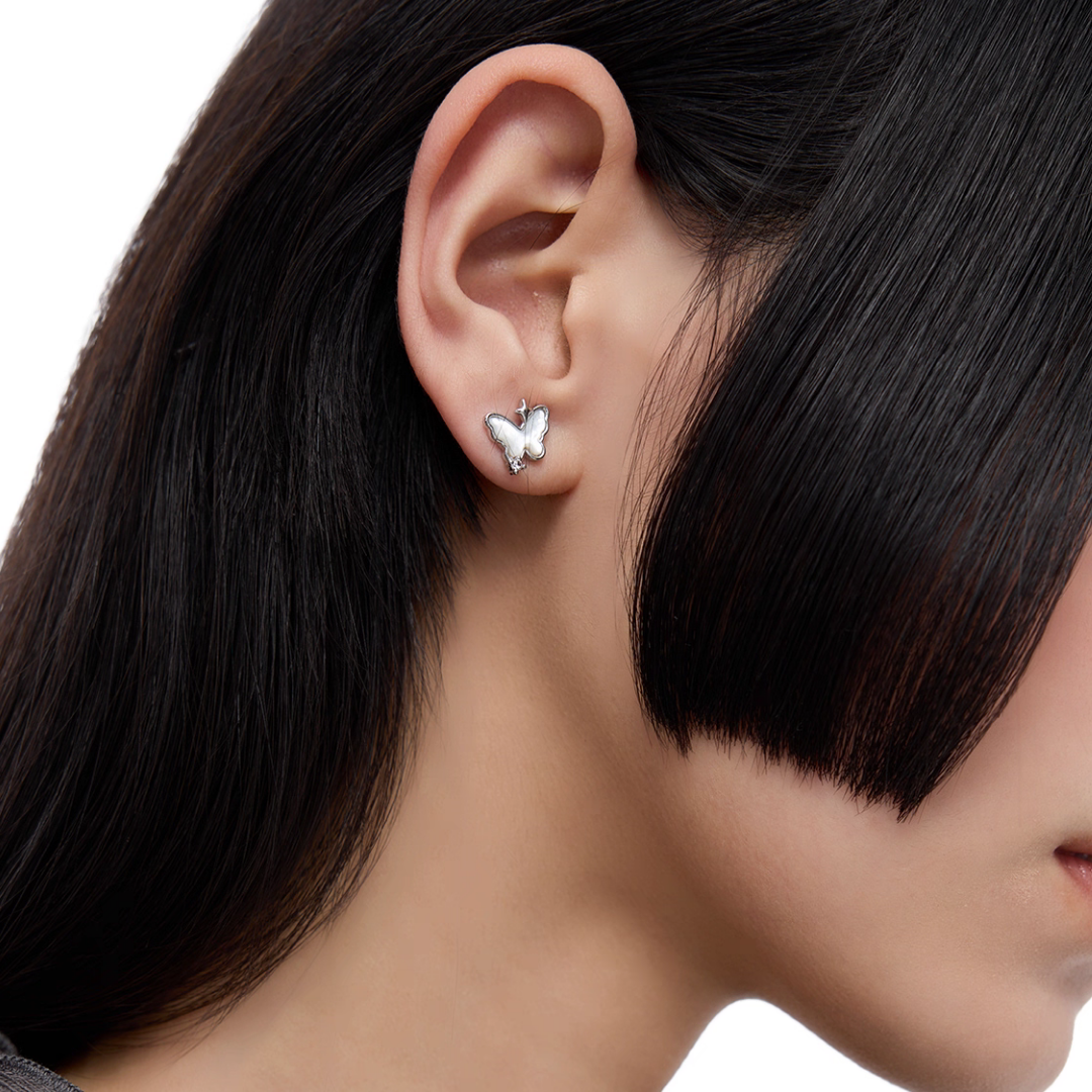 S925 Cubic zirconia elysia pierce