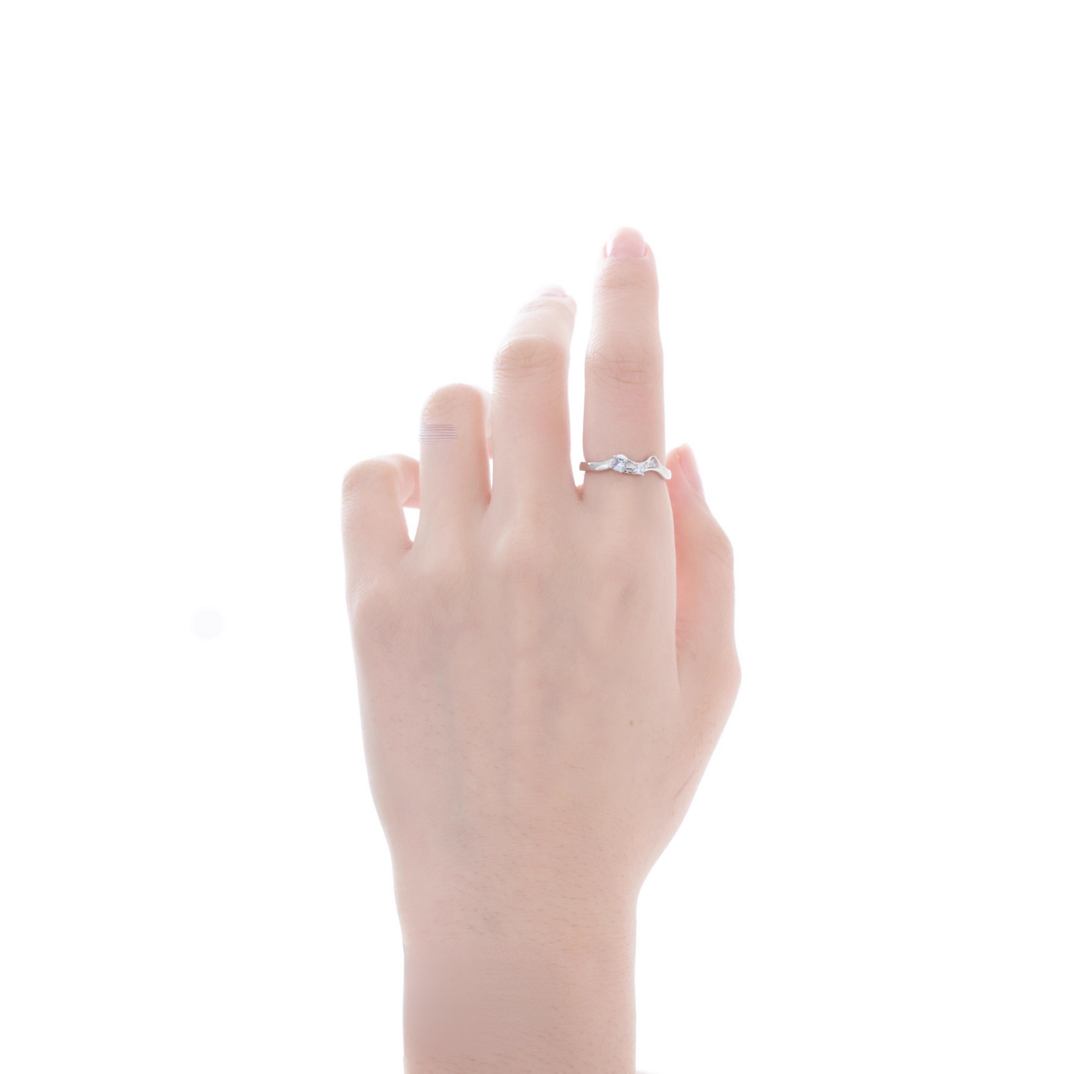 S925 cubic zirconia clarine ring