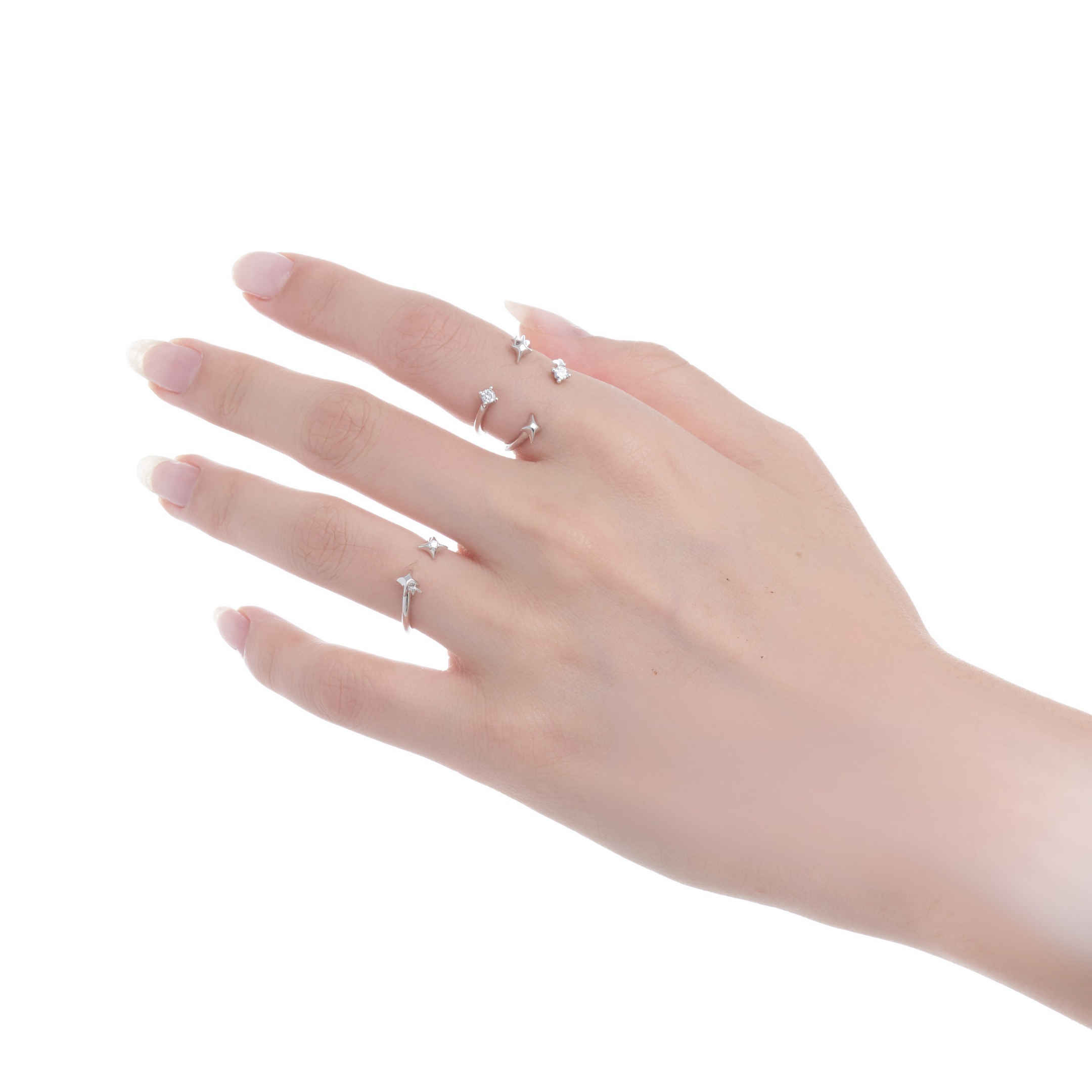 S925 astria ring set