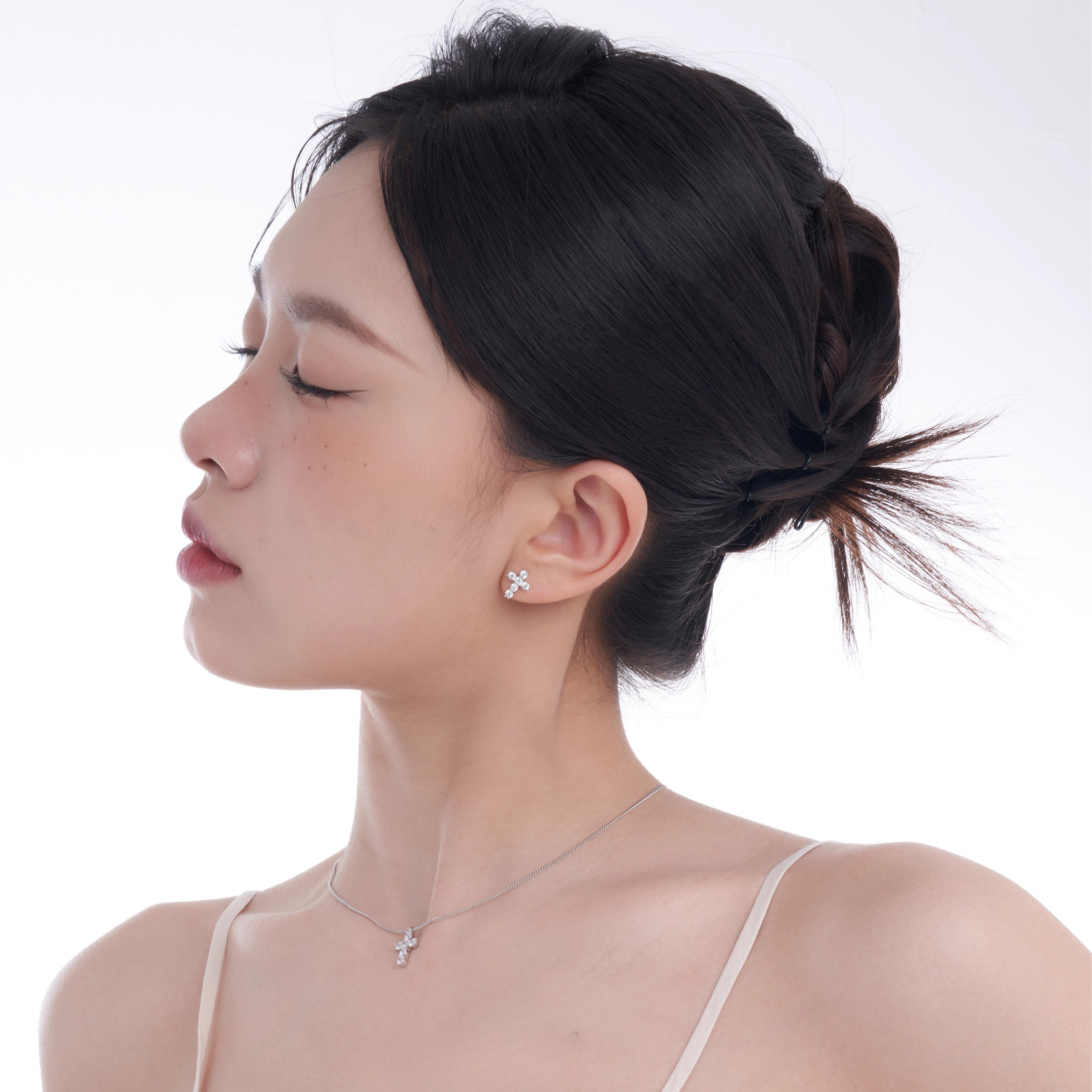 S925 cubic zirconia stellan pierce