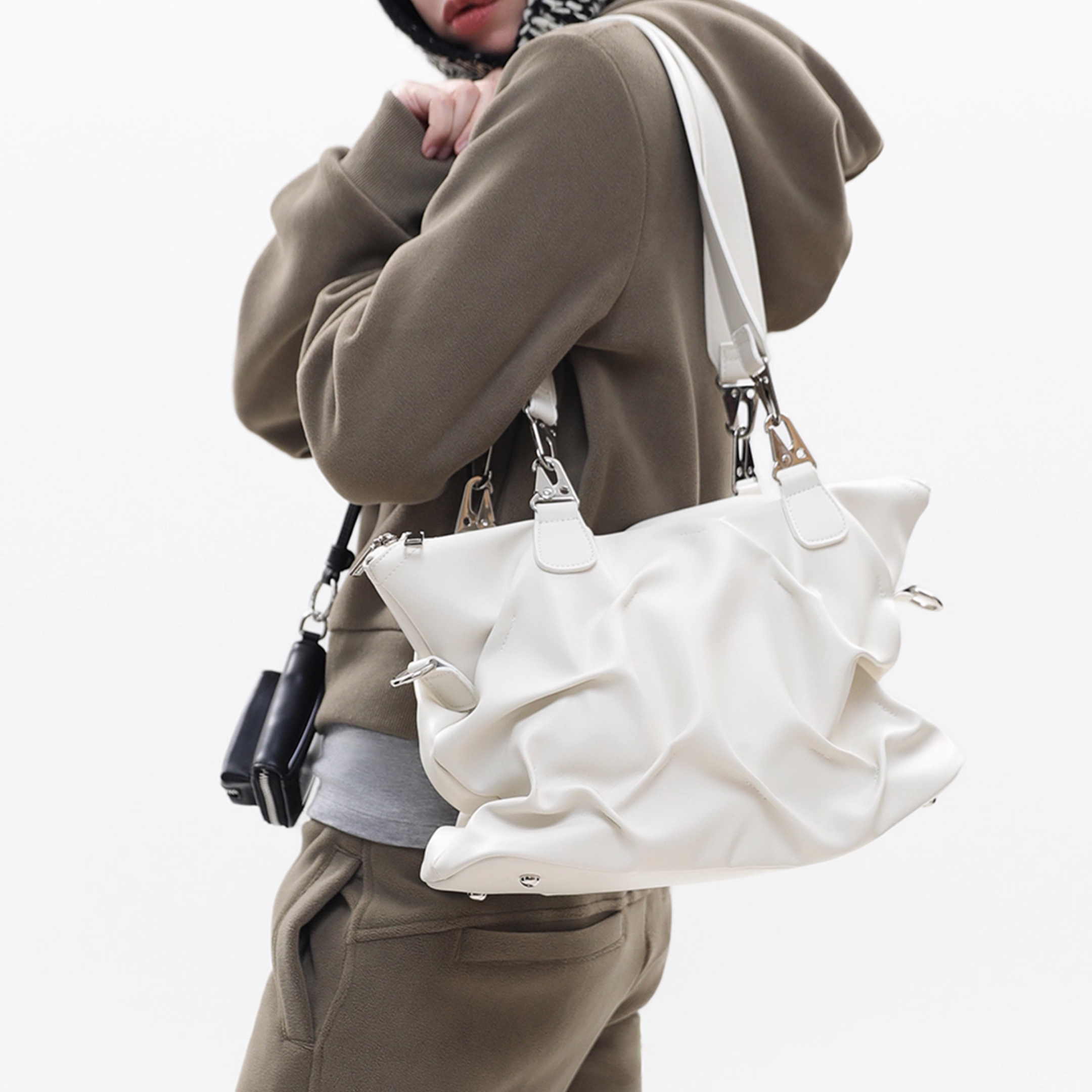 2way Drape Tote Bag