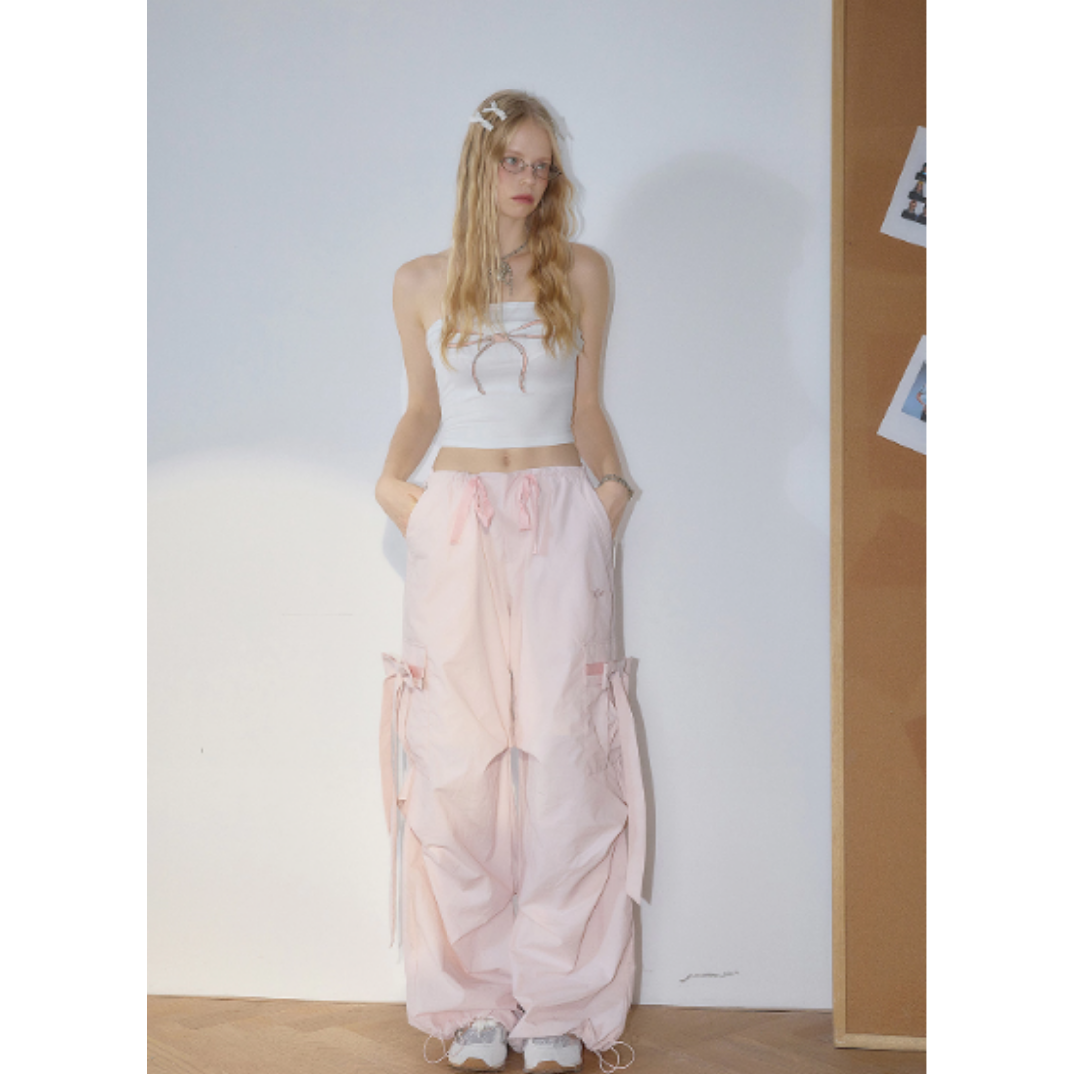 Ribbon embroidery tube tops