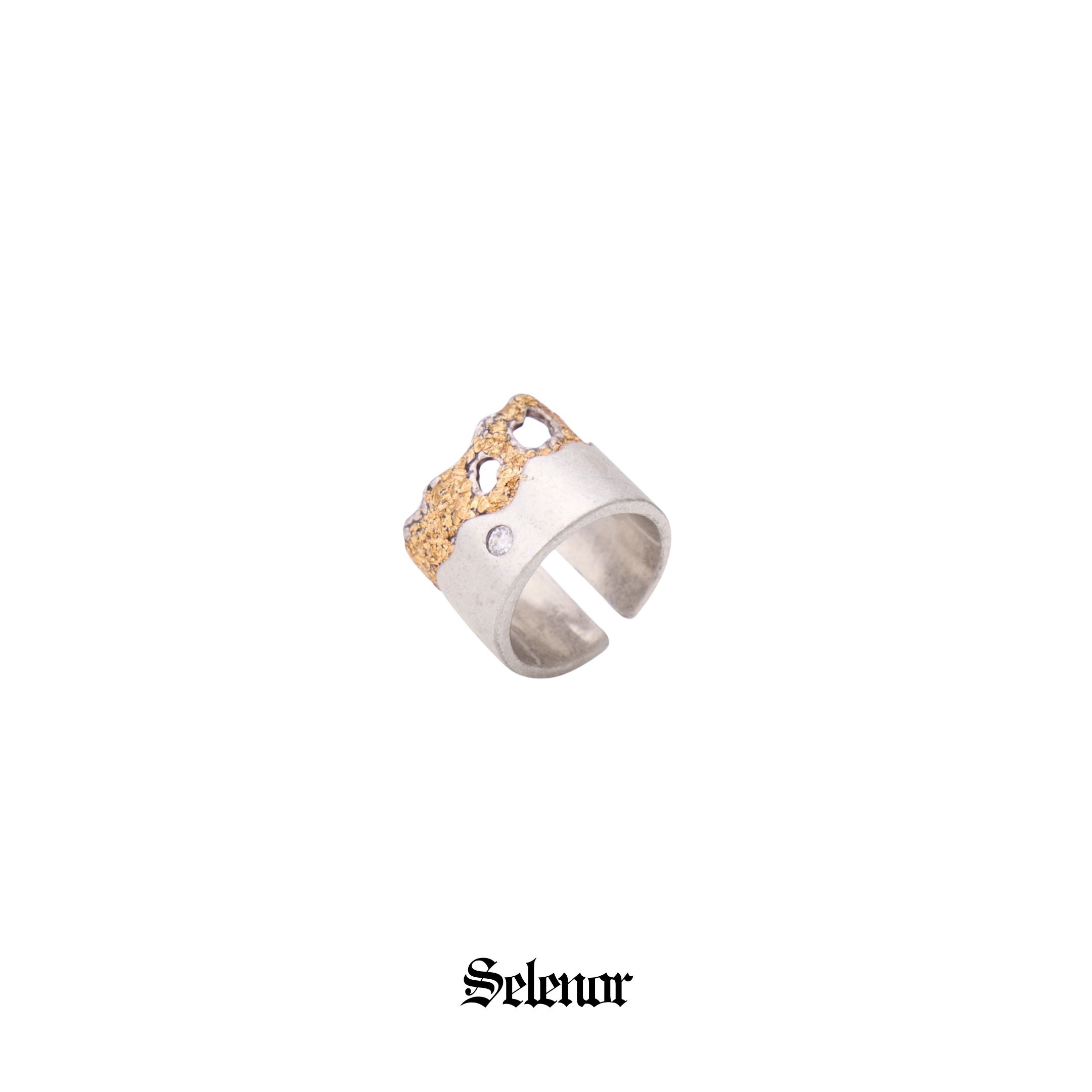Cubic zirconia aurelia ring