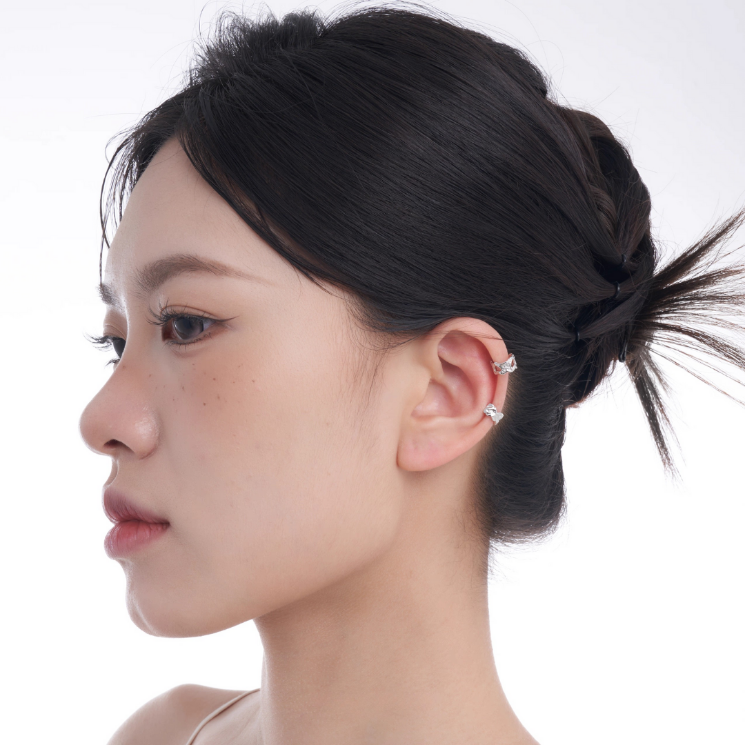 S925 norvia ear cuff