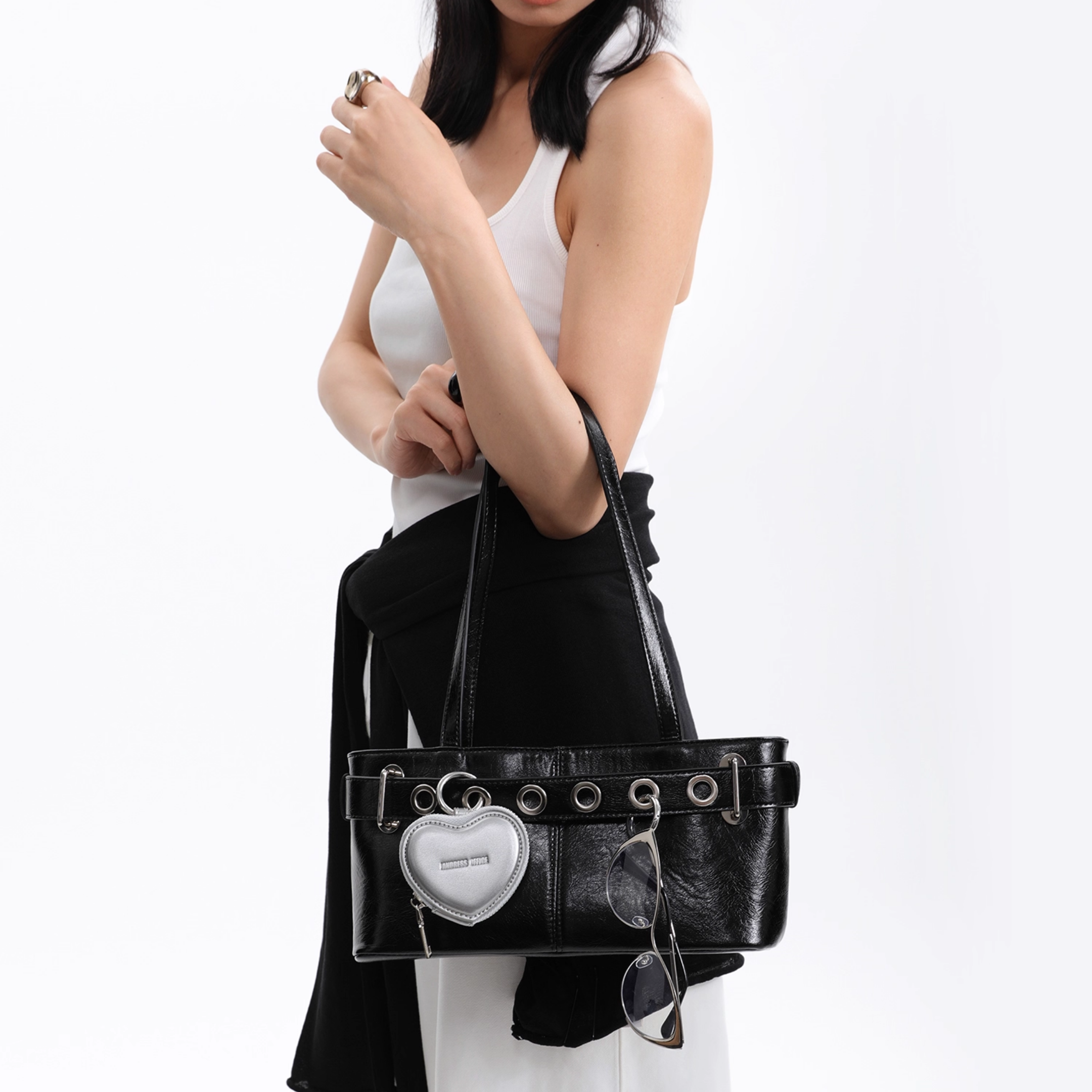 Charm heart Tote Bag