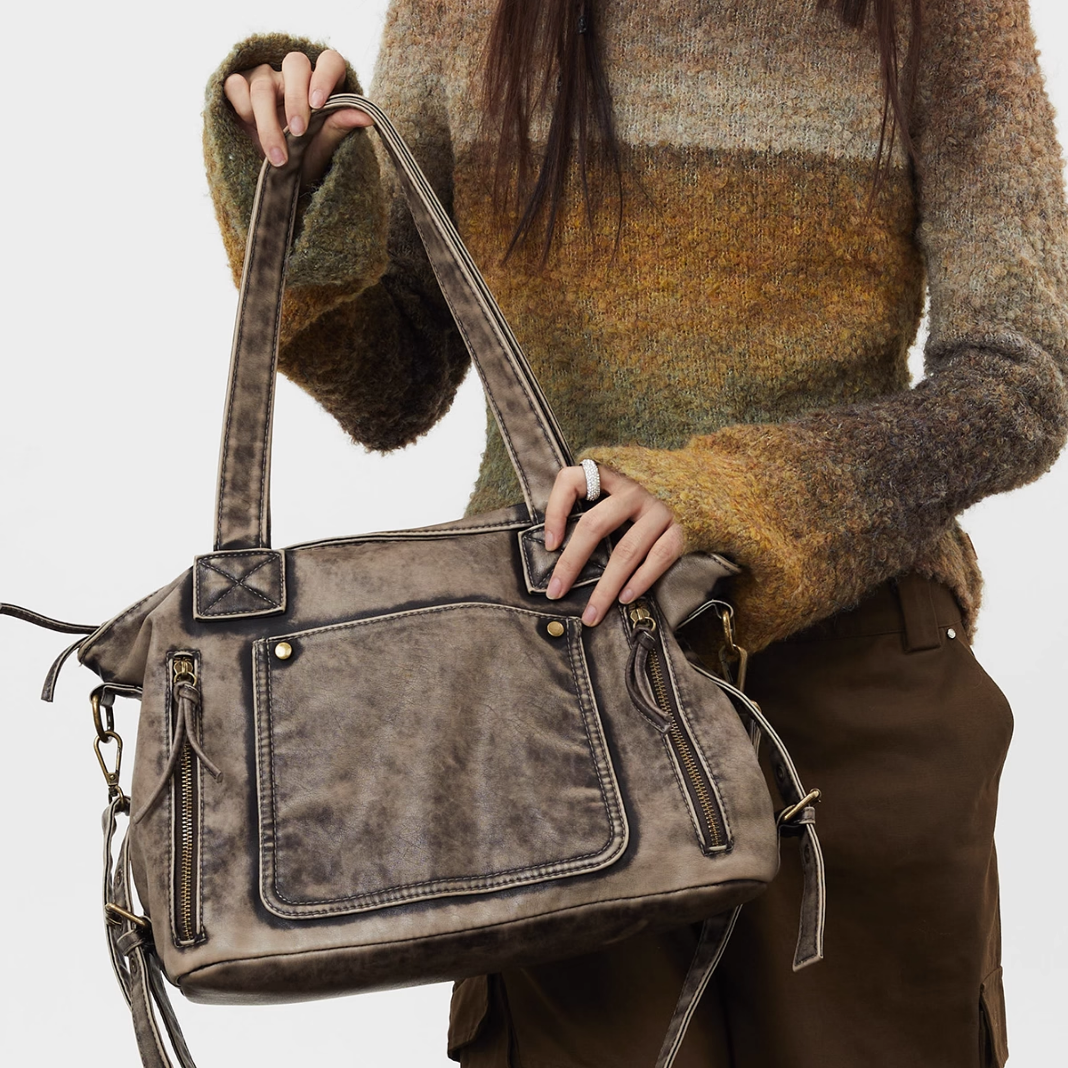 Rustic Frame Tote Bag