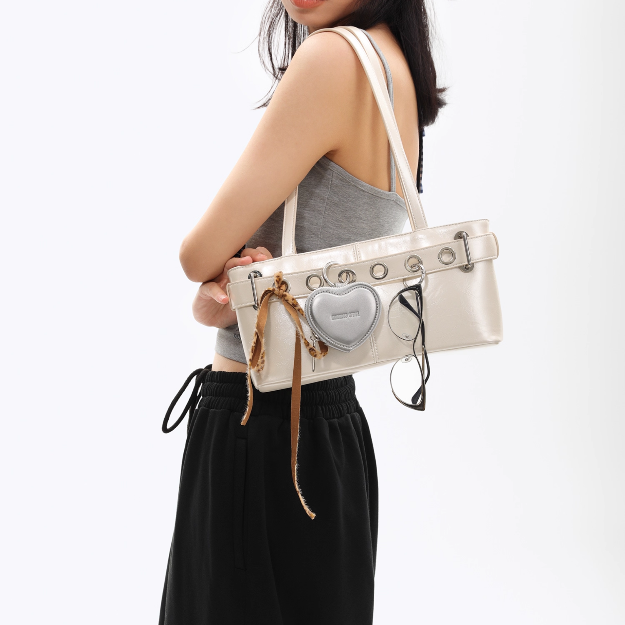 Charm heart Tote Bag