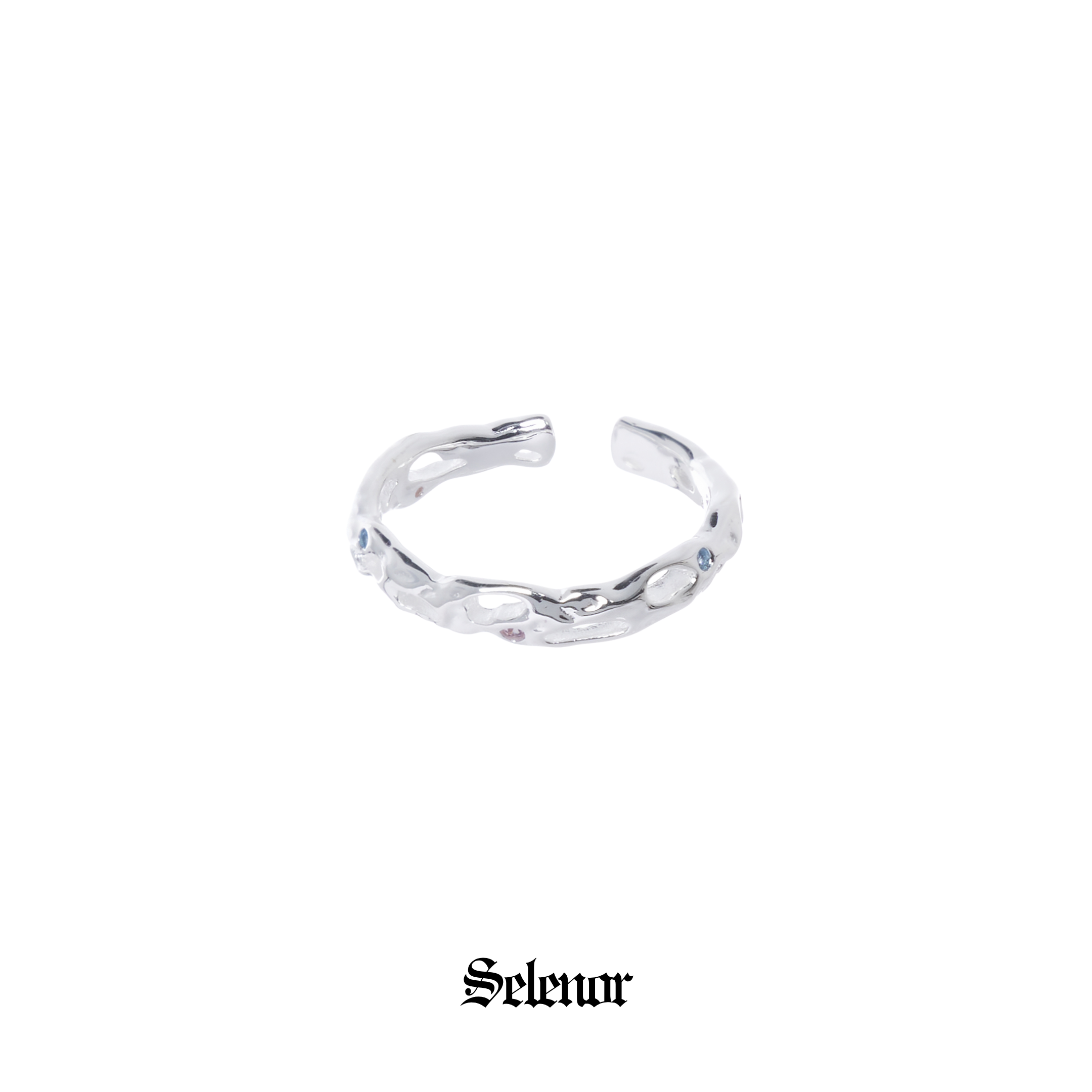 S925 cubic zirconia celia ring