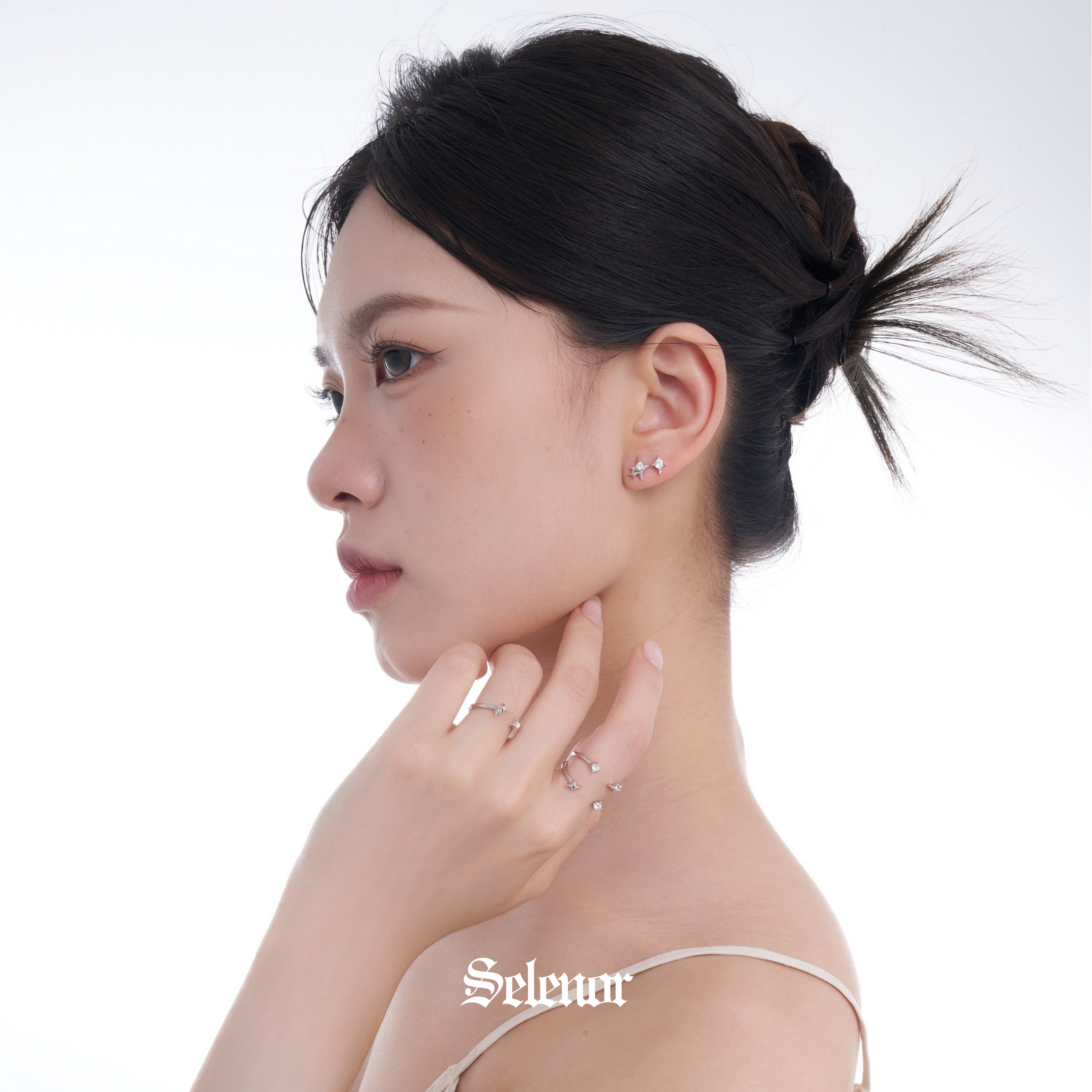 S925 astria ring set