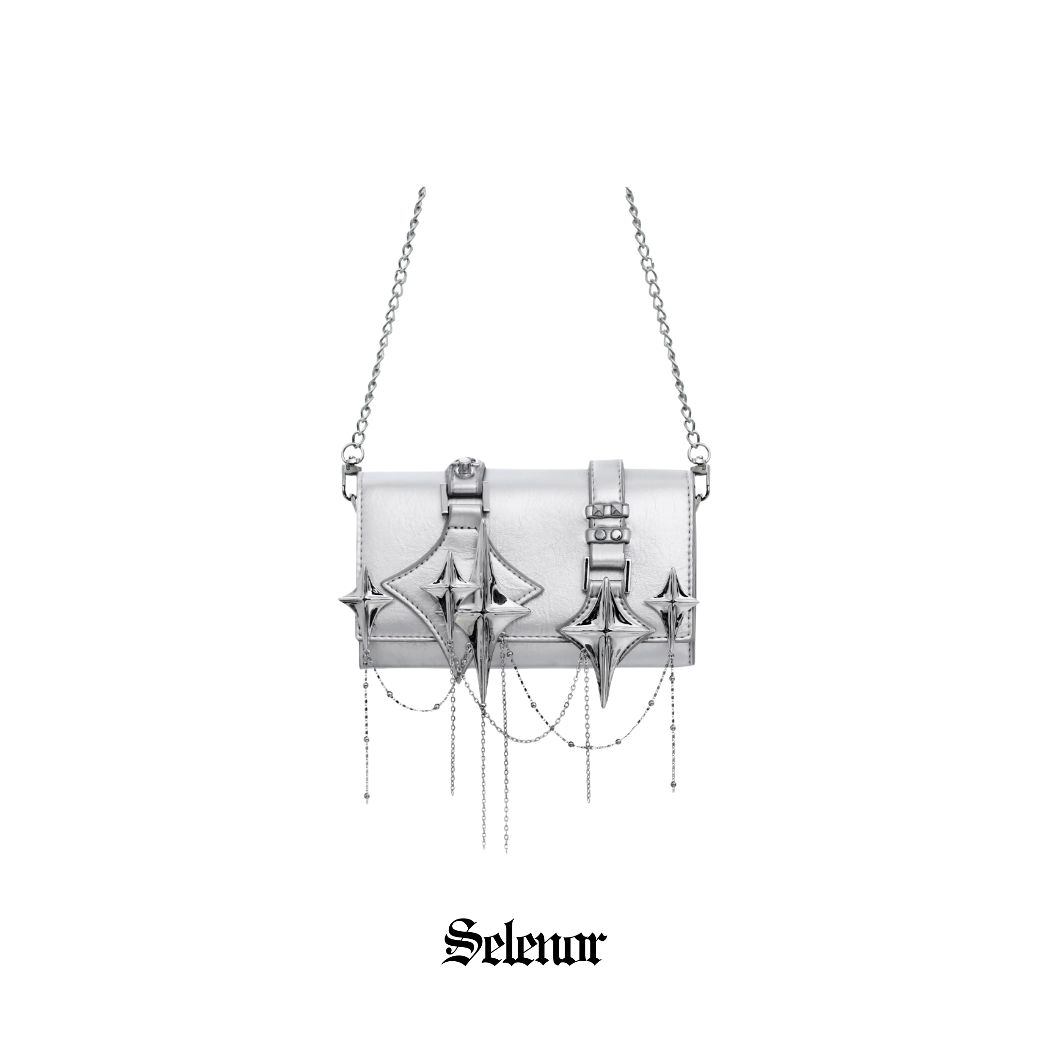 3way Starlit Chains Shoulder Bag