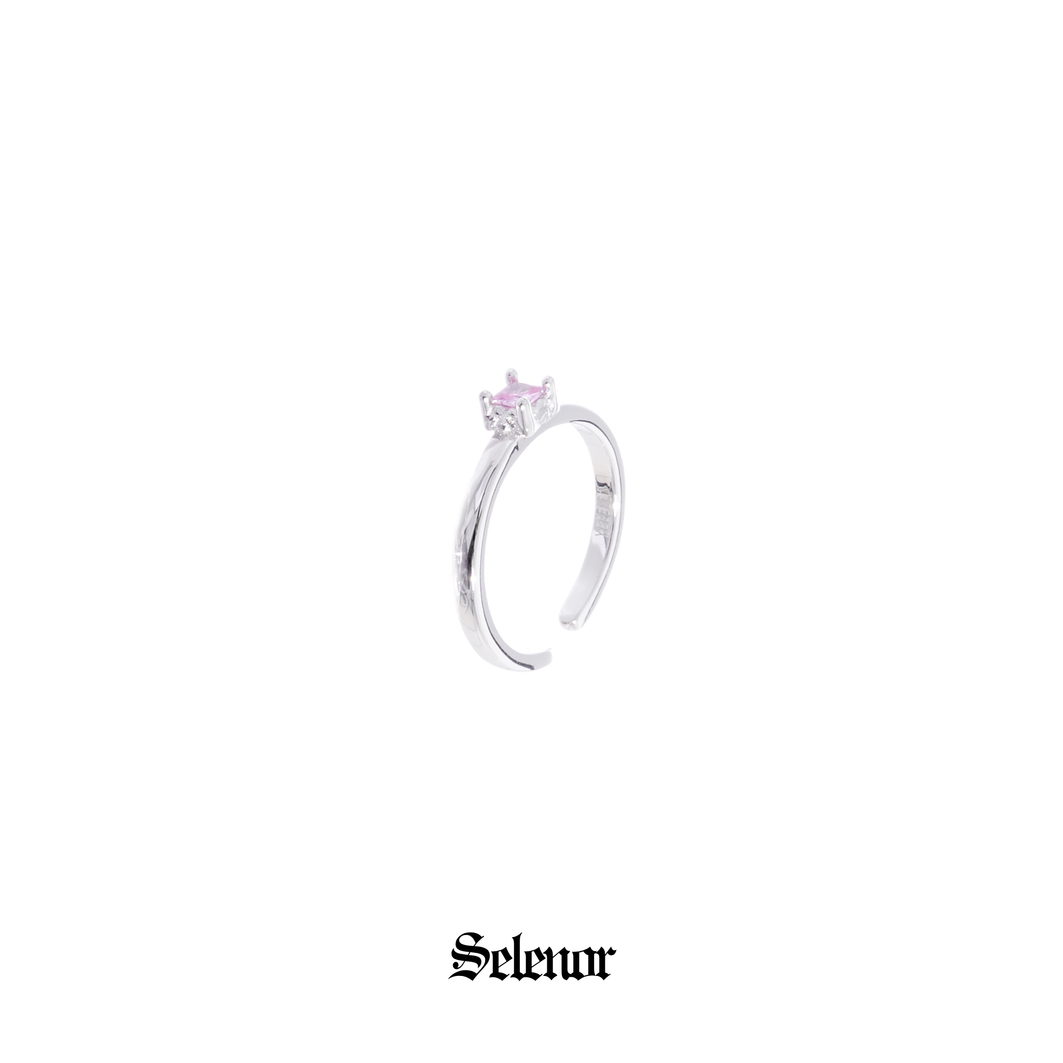 S925 cubic zirconia roselia ring