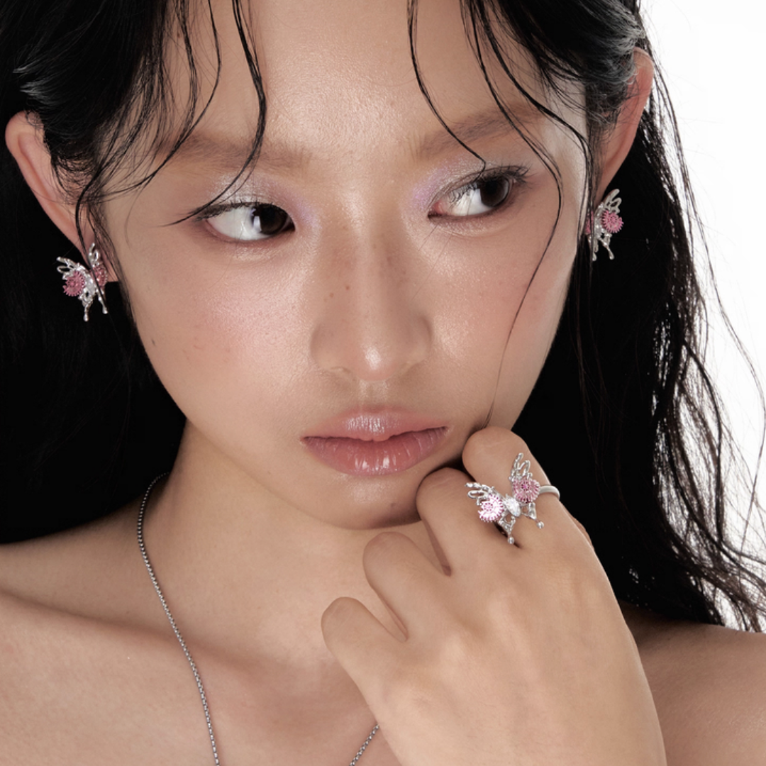 Cubic zirconia Seraphina pierce[set item]
