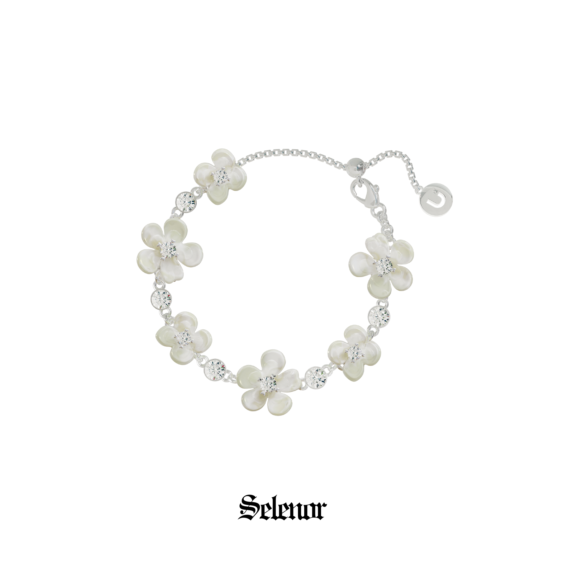 Cubic zirconia bloomelisse bracelet[set item]